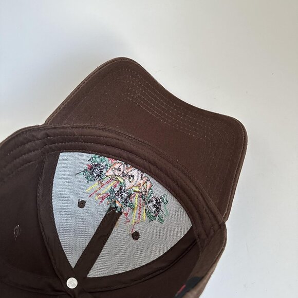 Corona Finest Fruits and Veggies Baseball Hat Strap Back OTTO 100% Cotton Brown - Picture 8 of 10